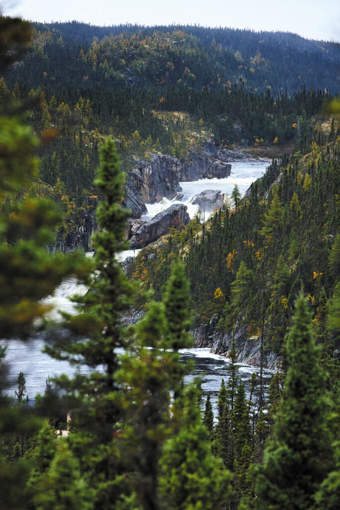 Image of the Magpie River/Mutehekau Shipu