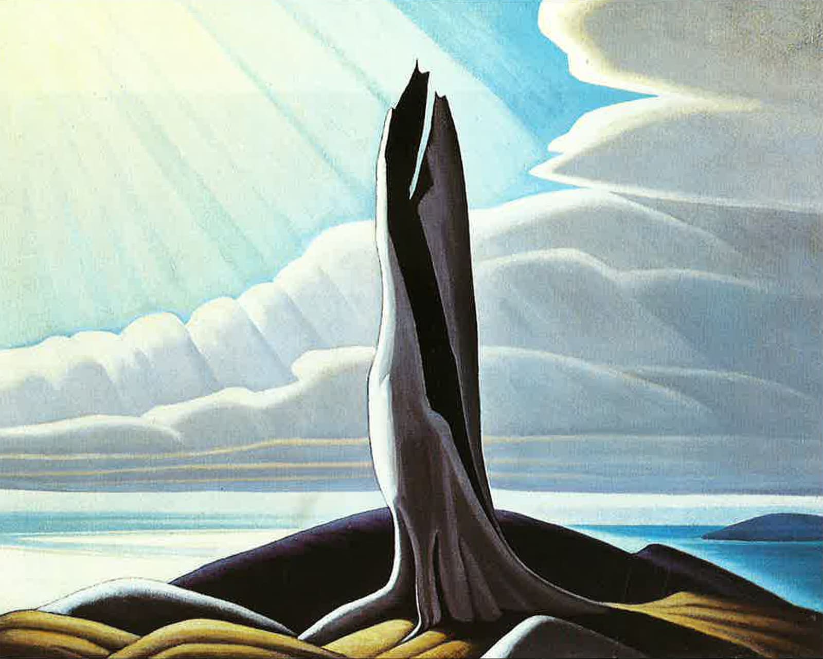 north_shore_lake_superior_lawren_s_harris “North Shore, Lake Superior”, Lawren Harris c.1926